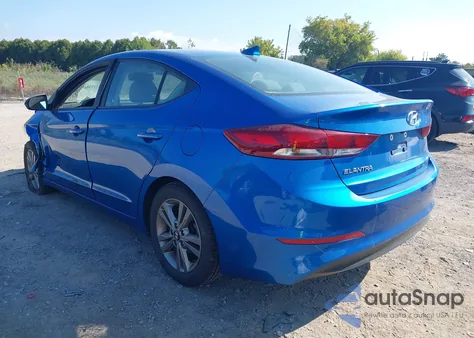 2018 Hyundai Elantra Sel/Value/Limited из США, поврежденный, VIN 5NPD84LF4JH360068